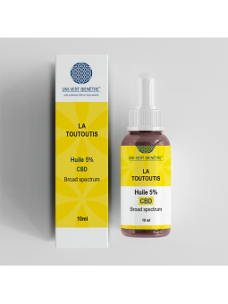 LA TOUTOUTIS huile 5% CBD 10ML