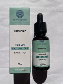 HARMONIE 30ML huile  20%...